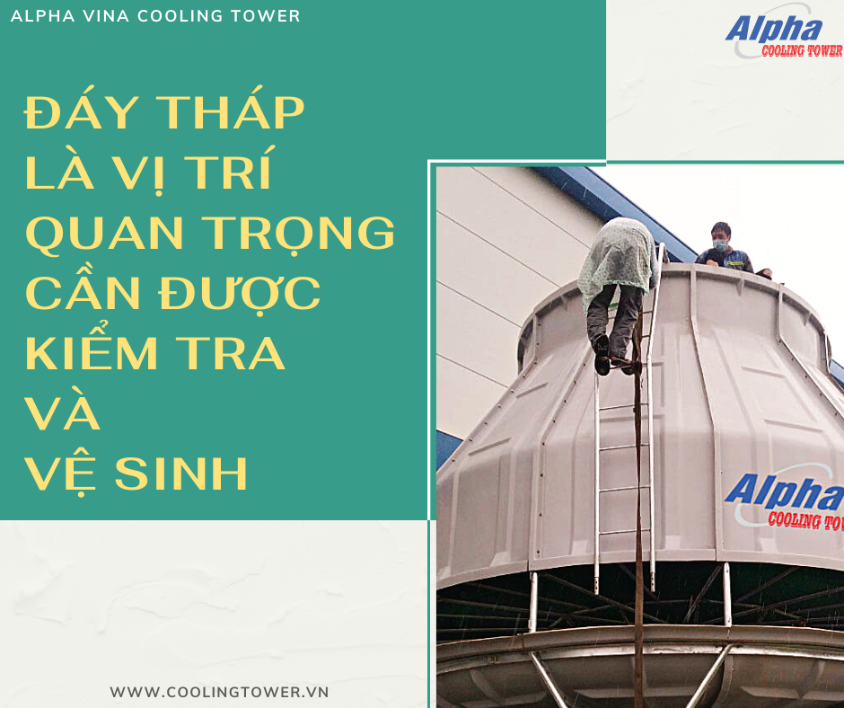 Kiểm tra đáy tháp và các mối nối tại cầu thang để đảm bảo an toàn khi di chuyển