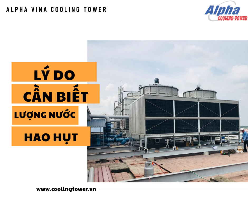 Tháp giải nhiệt bị hao hụt nước sẽ xảy ra nhiều sự cố không mong muốn