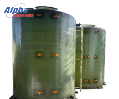 Bồn composite 100m3 chứa HCL nóng